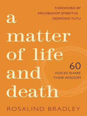 cover image of A Matter of Life and Death
